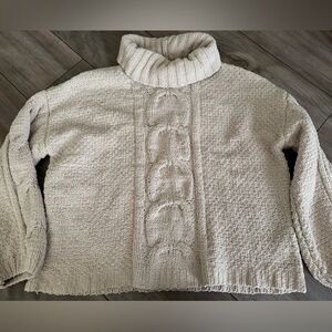 Seven 7 Cable Knit Sweater Women's Size large
